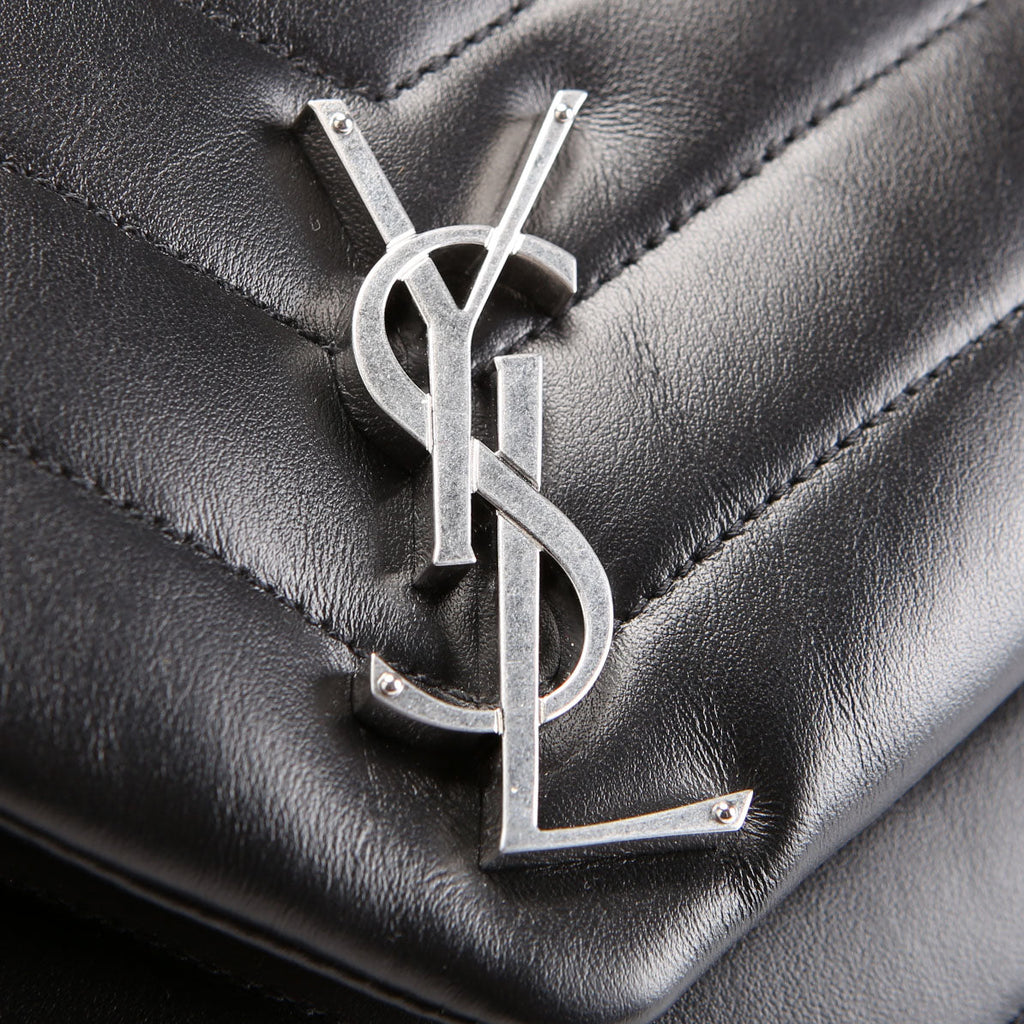 Saint Laurent LouLou Medium Quilted 574946 Black
