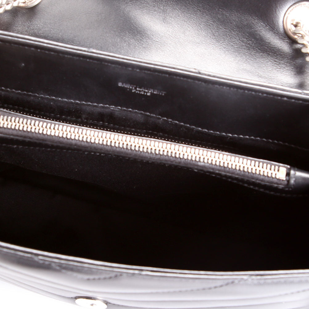 Saint Laurent LouLou Medium Quilted 574946 Black