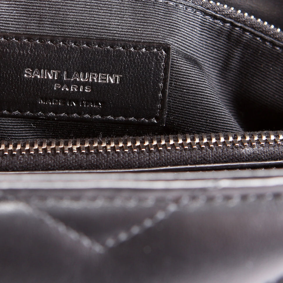 Saint Laurent LouLou Medium Quilted 574946 Black