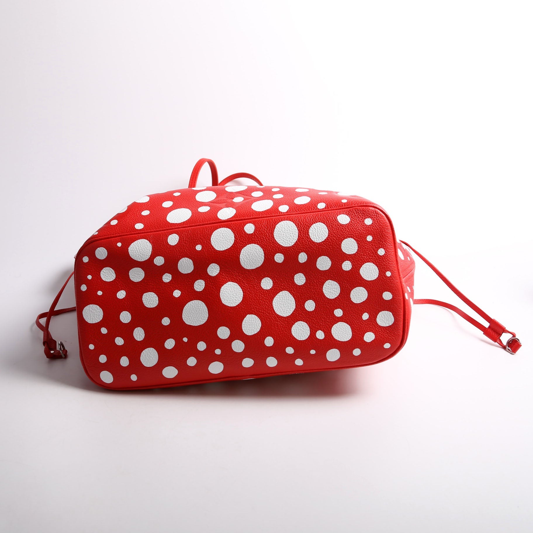 Louis Vuitton LV x YK Infinity Dots Neverfull with Wallet MM Empreinte Red and White