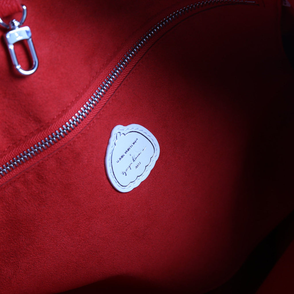 Louis Vuitton LV x YK Infinity Dots Neverfull with Wallet MM Empreinte Red and White