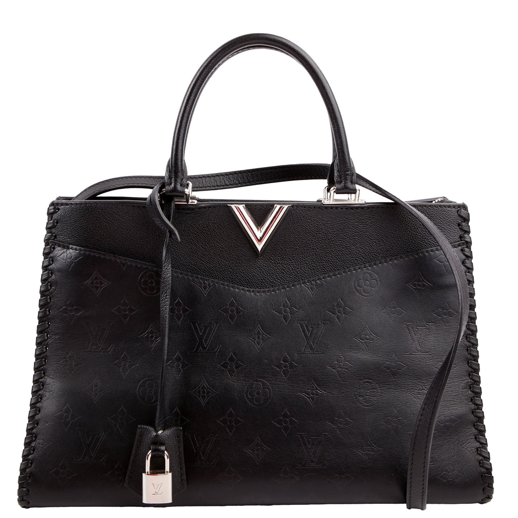 Louis Vuitton Very Zipped Tote Black