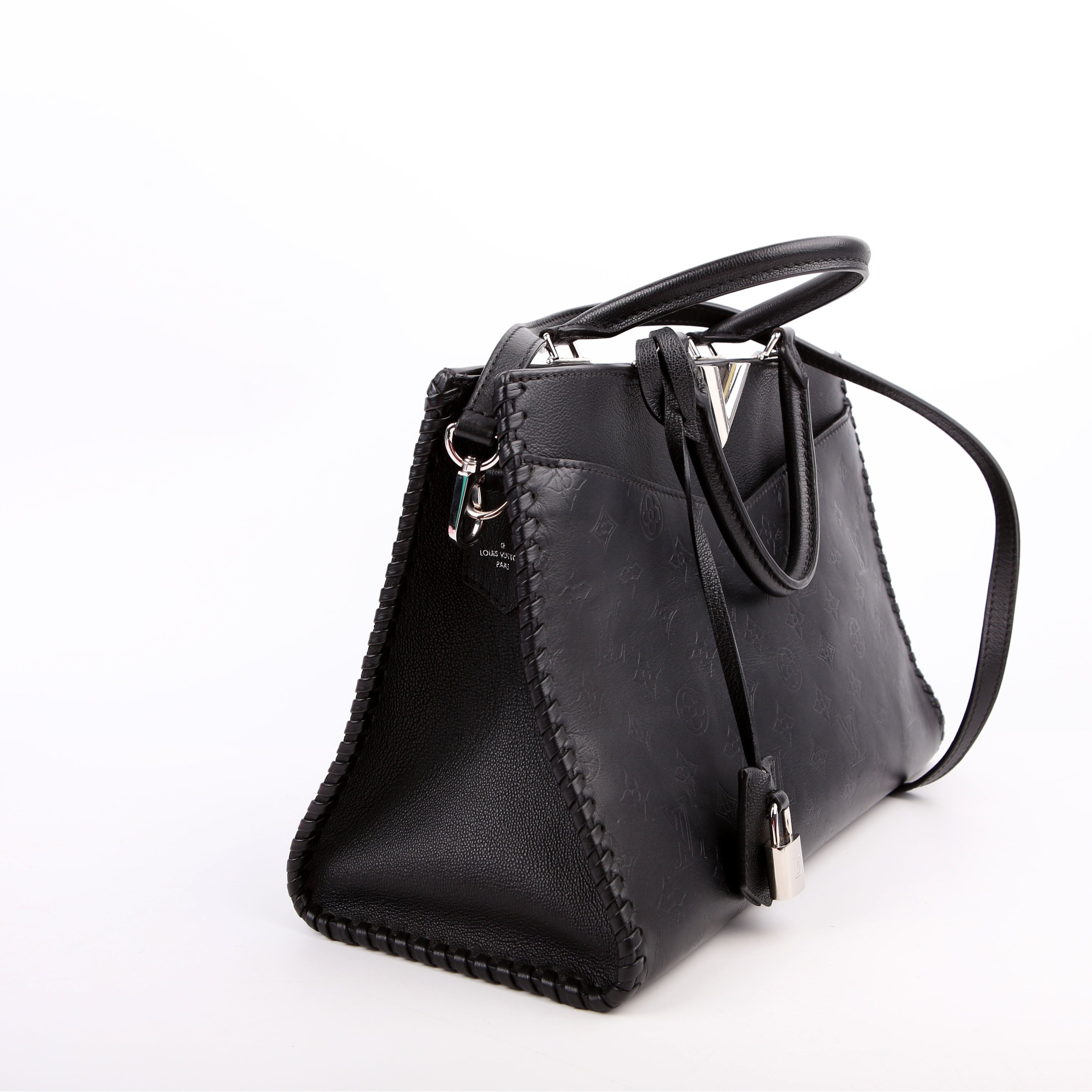 Louis Vuitton Very Zipped Tote Black