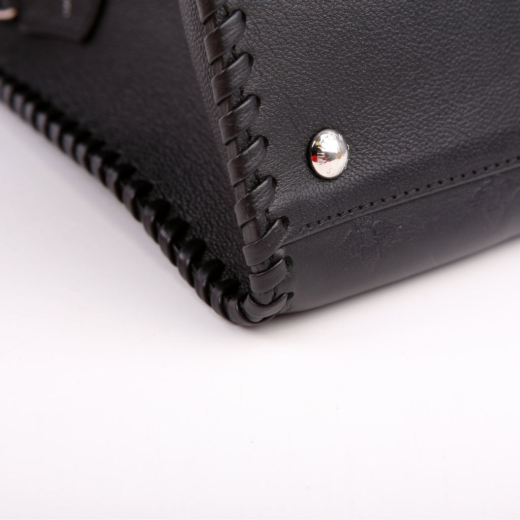 Louis Vuitton Very Zipped Tote Black