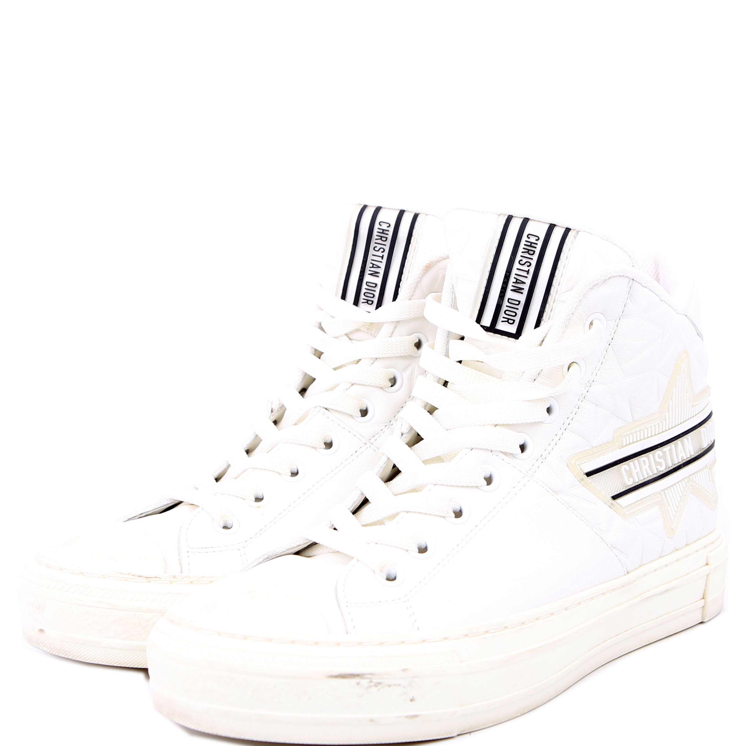 Christian Dior Walk'N'Dior Star High Tops Size 37