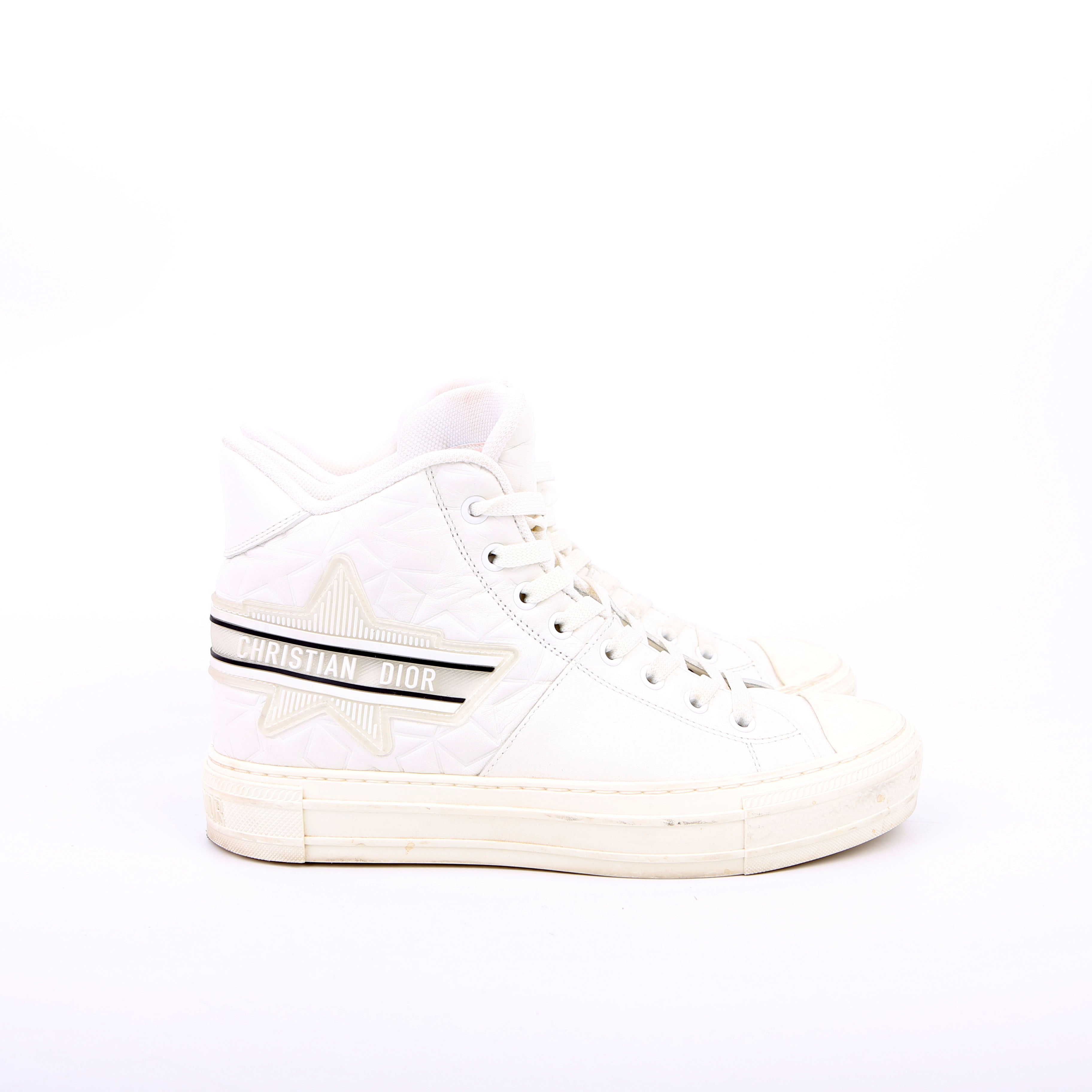 Christian Dior Walk'N'Dior Star High Tops Size 37