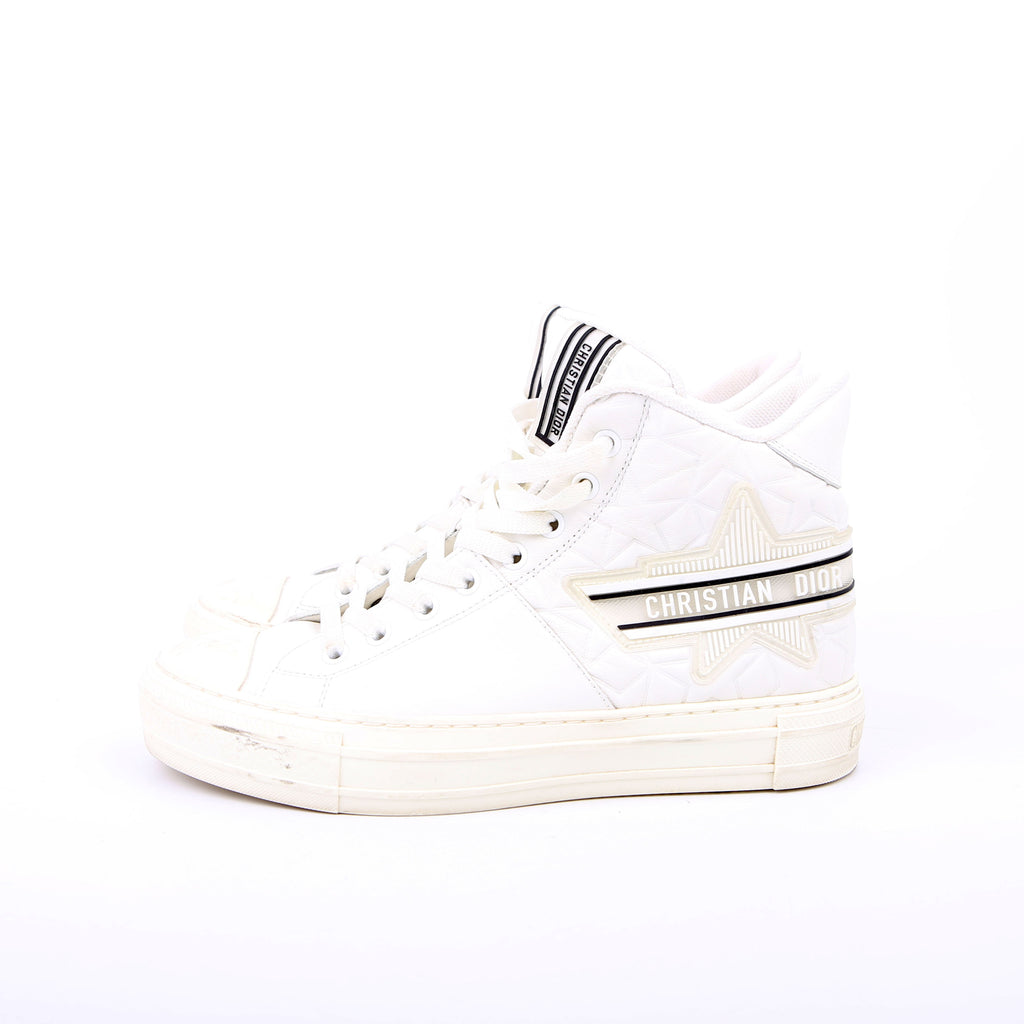 Christian Dior Walk'N'Dior Star High Tops Size 37