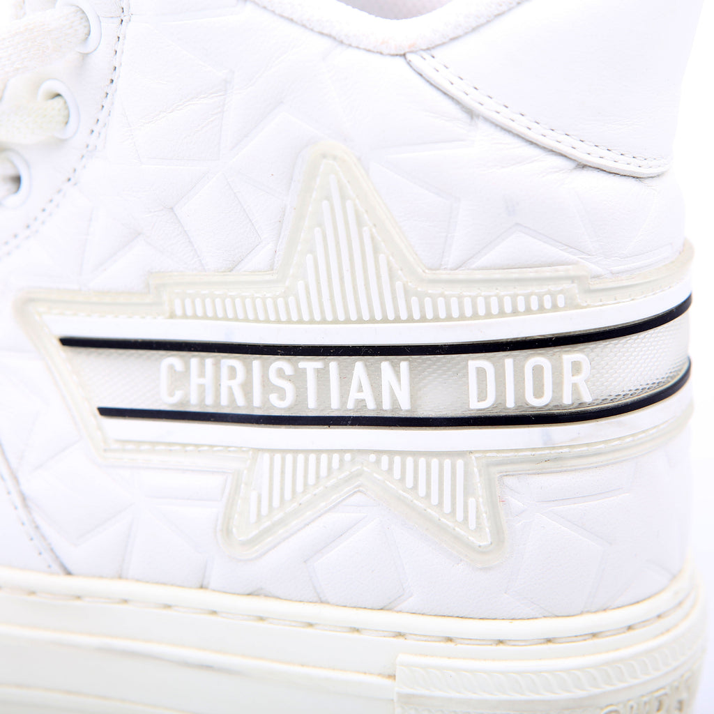 Christian Dior Walk'N'Dior Star High Tops Size 37