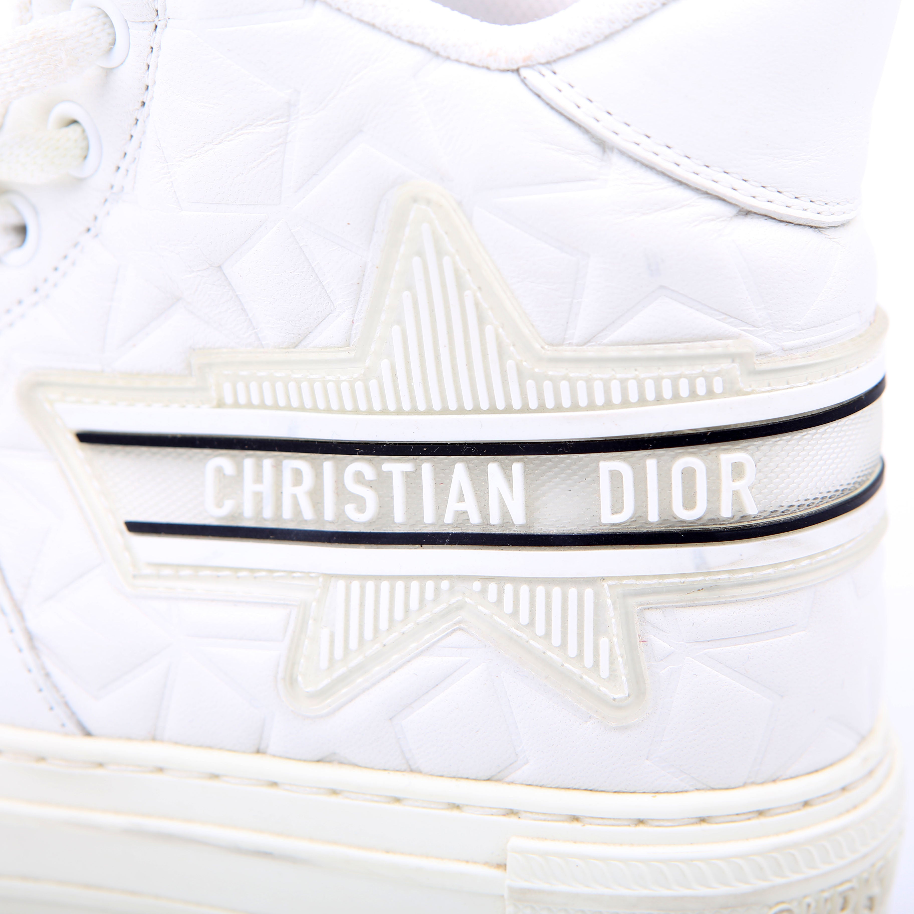 Christian Dior Walk'N'Dior Star High Tops Size 37
