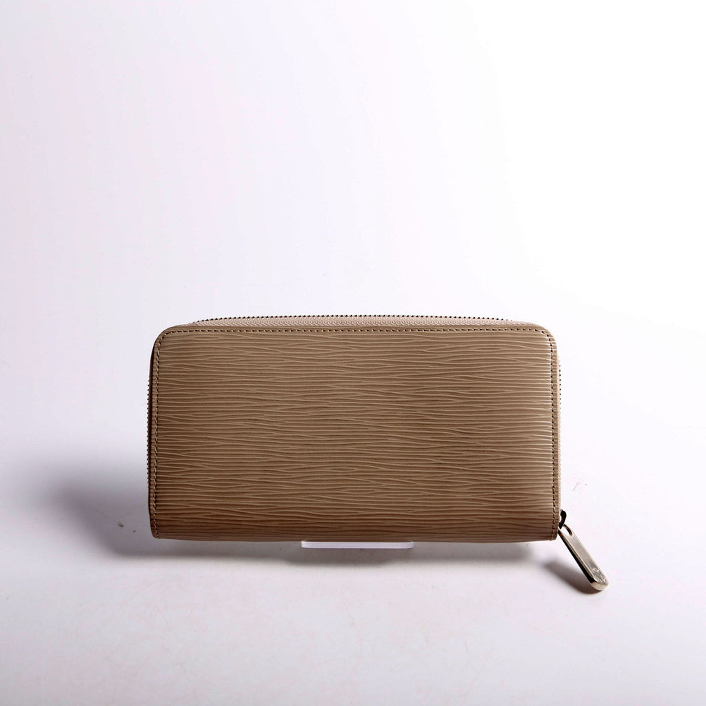 Louis Vuitton Zippy Wallet Epi Gray/Yellow