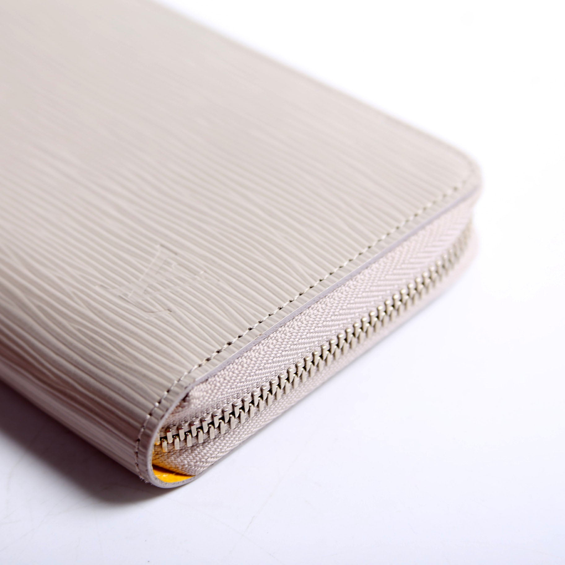 Louis Vuitton Zippy Wallet Epi Gray/Yellow