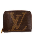 Louis Vuitton Zippy Coin Purse Giant Monogram Brown/Black
