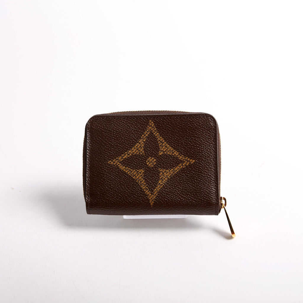 Louis Vuitton Zippy Coin Purse Giant Monogram Brown/Black