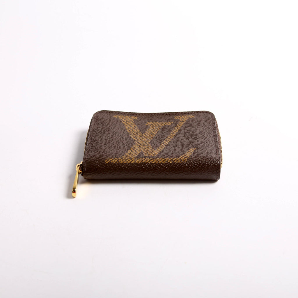 Louis Vuitton Zippy Coin Purse Giant Monogram Brown/Black
