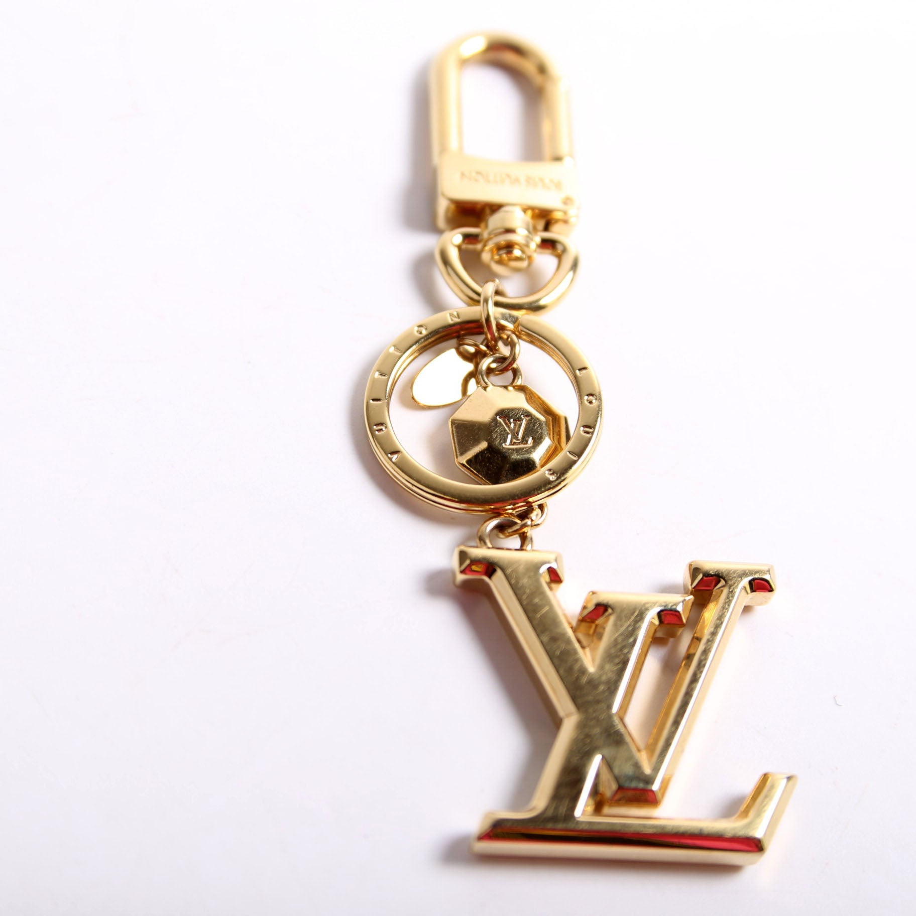 Louis Vuitton Facettes Bag Charm Gold