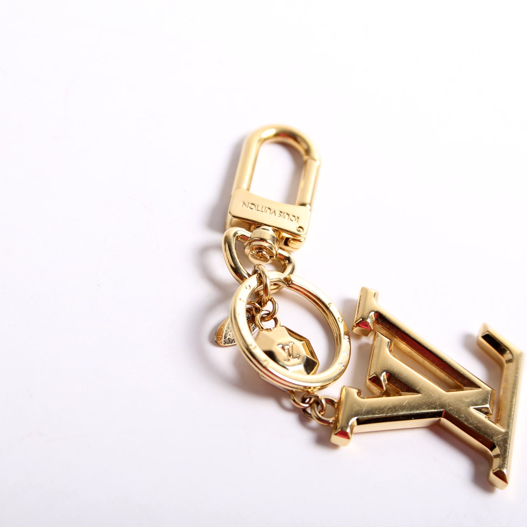 Louis Vuitton Facettes Bag Charm Gold