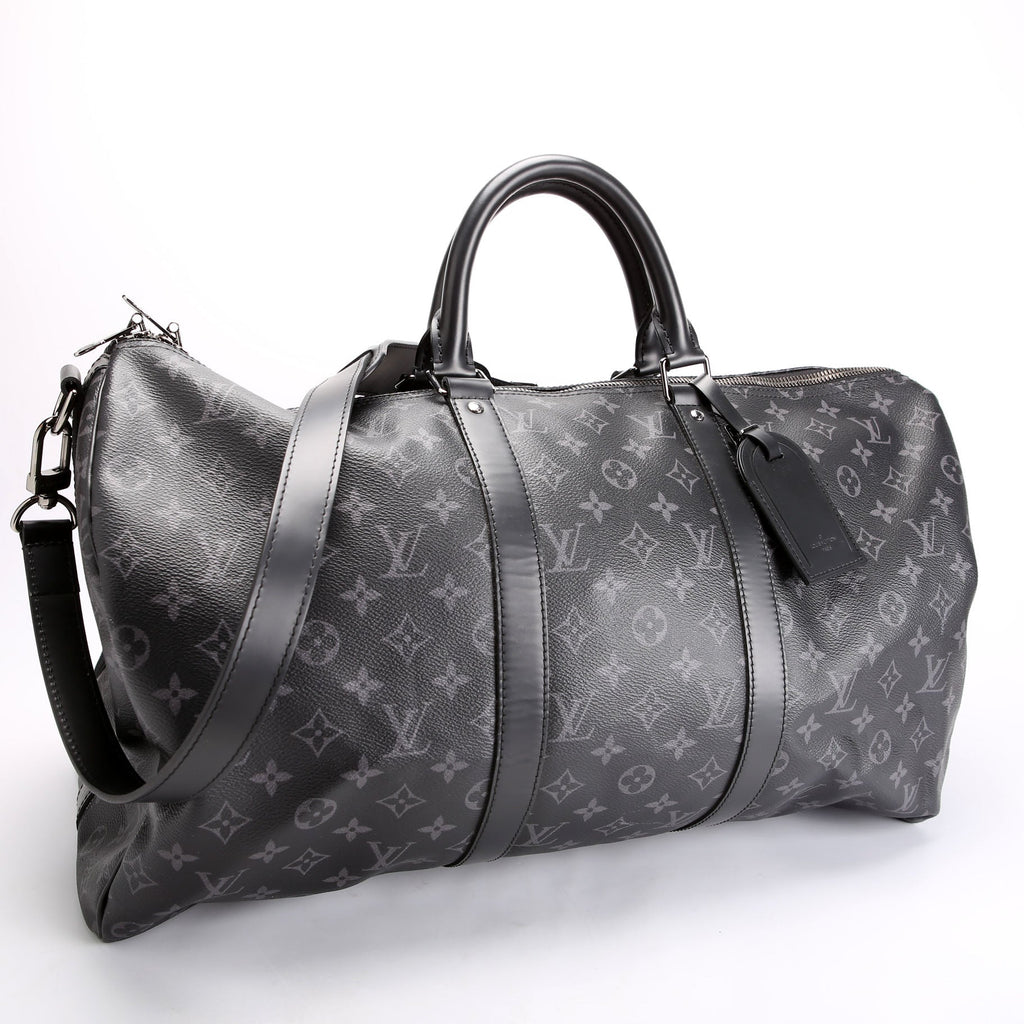 Louis Vuitton Keepall 50 Bandouliere Monogram Eclipse