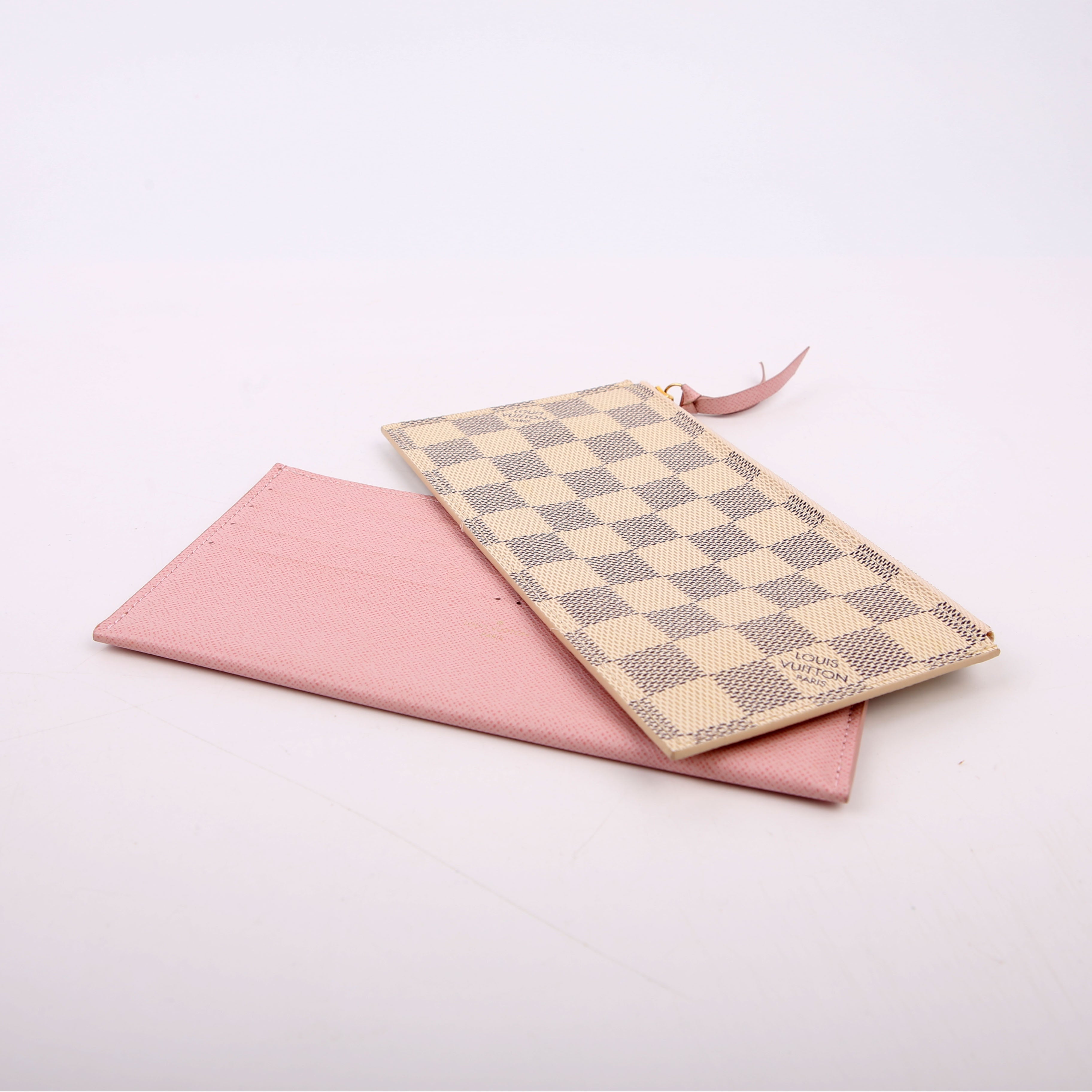 Louis Vuitton Pochette Felicie Damier Azur Pink
