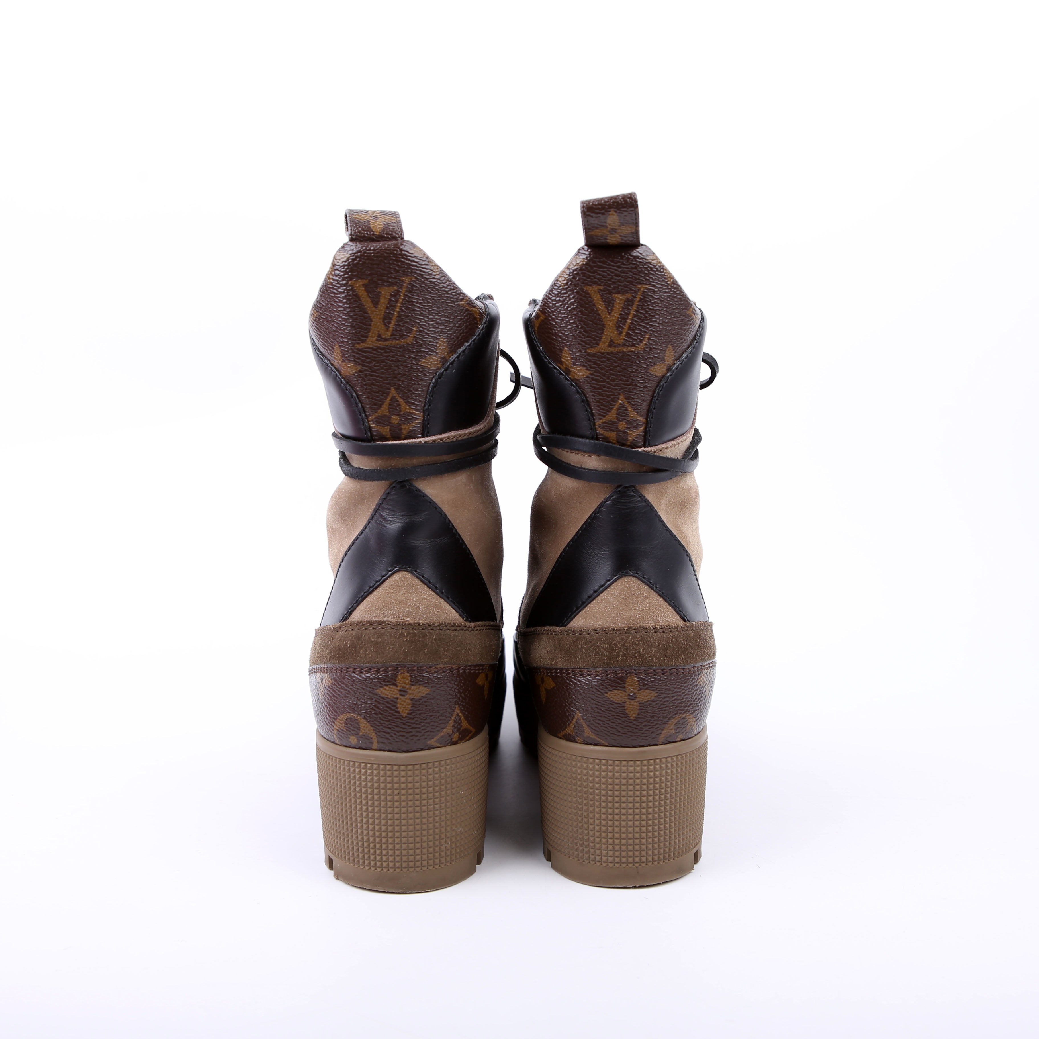 Louis Vuitton Laureate Desert Combat Boots SIze 37