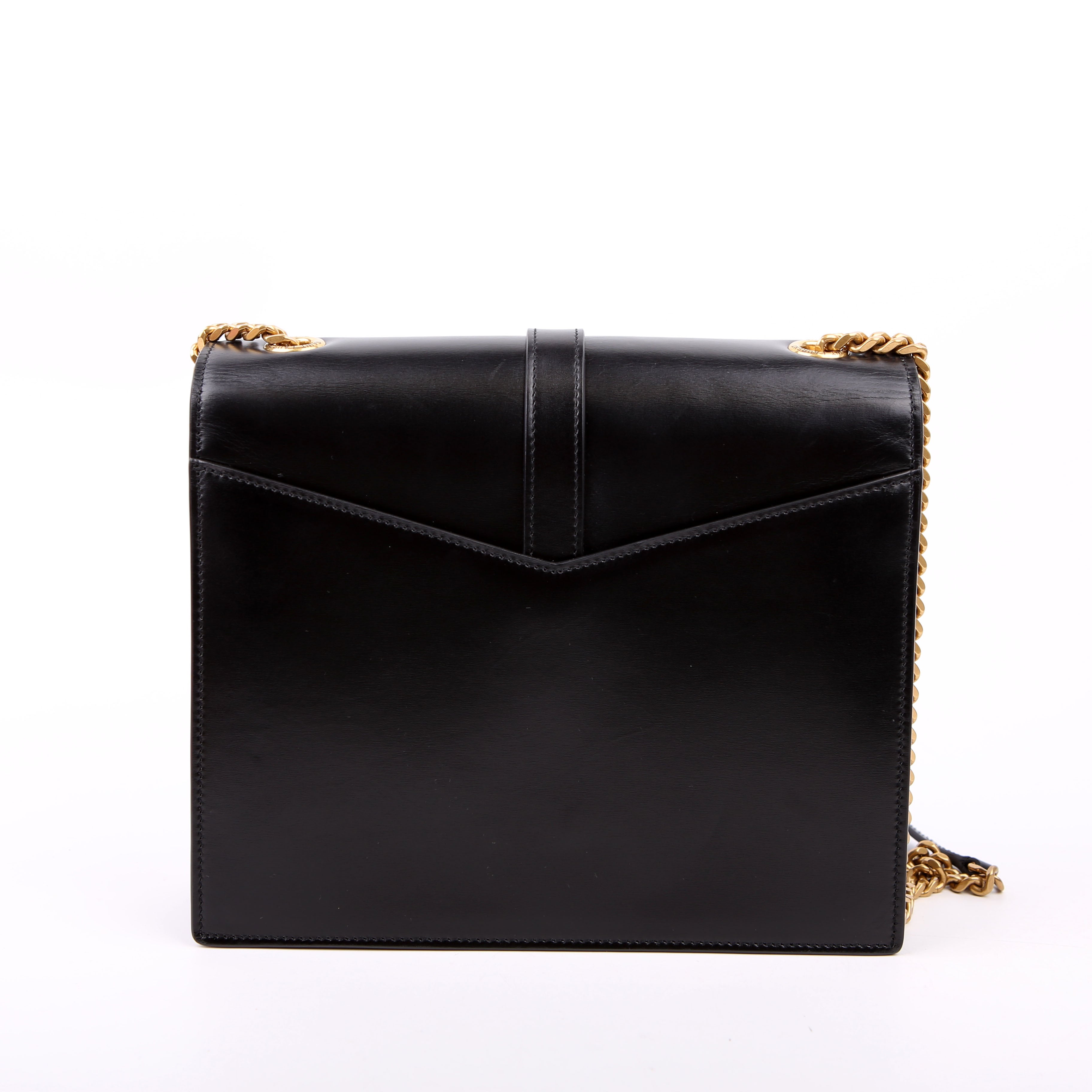 Saint Laurent Sulpice Medium Leather Black