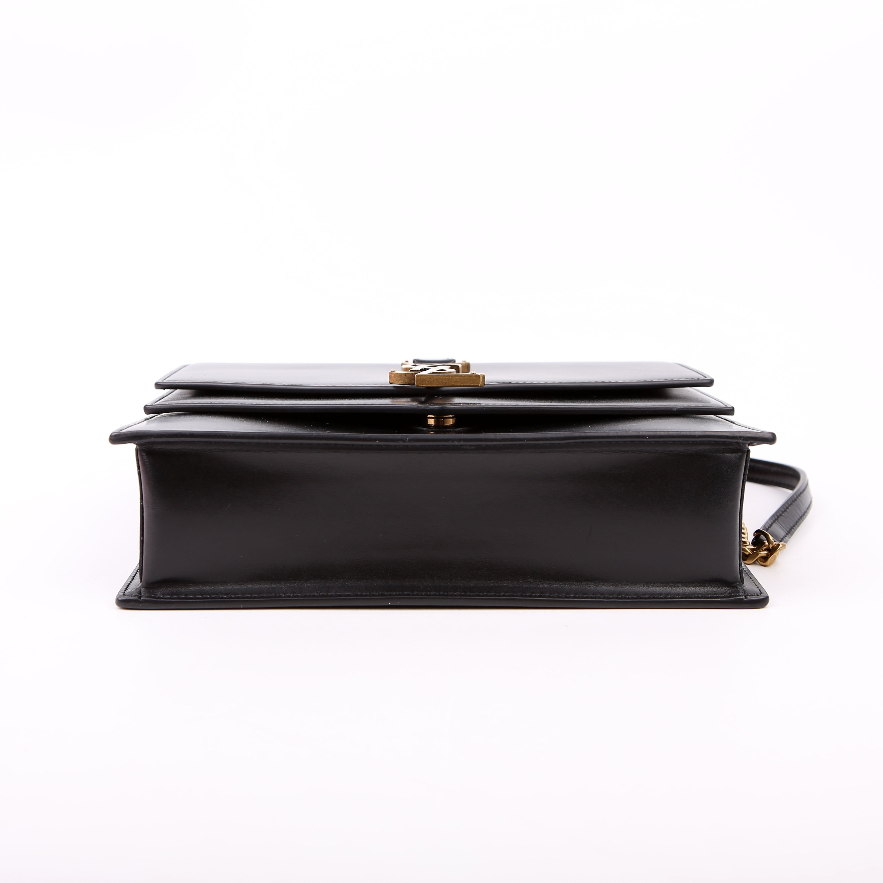 Saint Laurent Sulpice Medium Leather Black