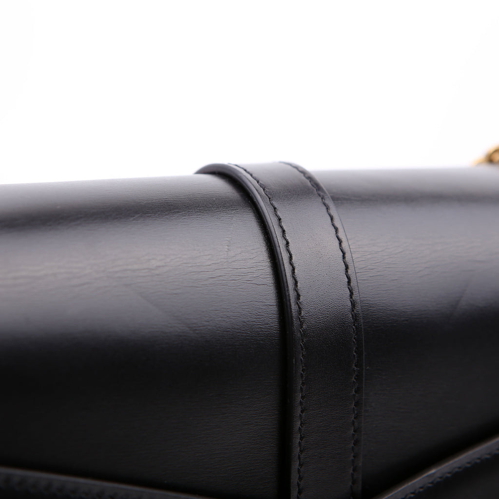 Saint Laurent Sulpice Medium Leather Black