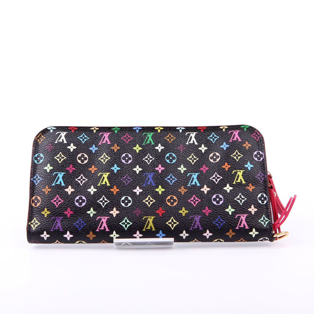 Louis Vuitton Insolite Wallet Multicolor Monogram Black
