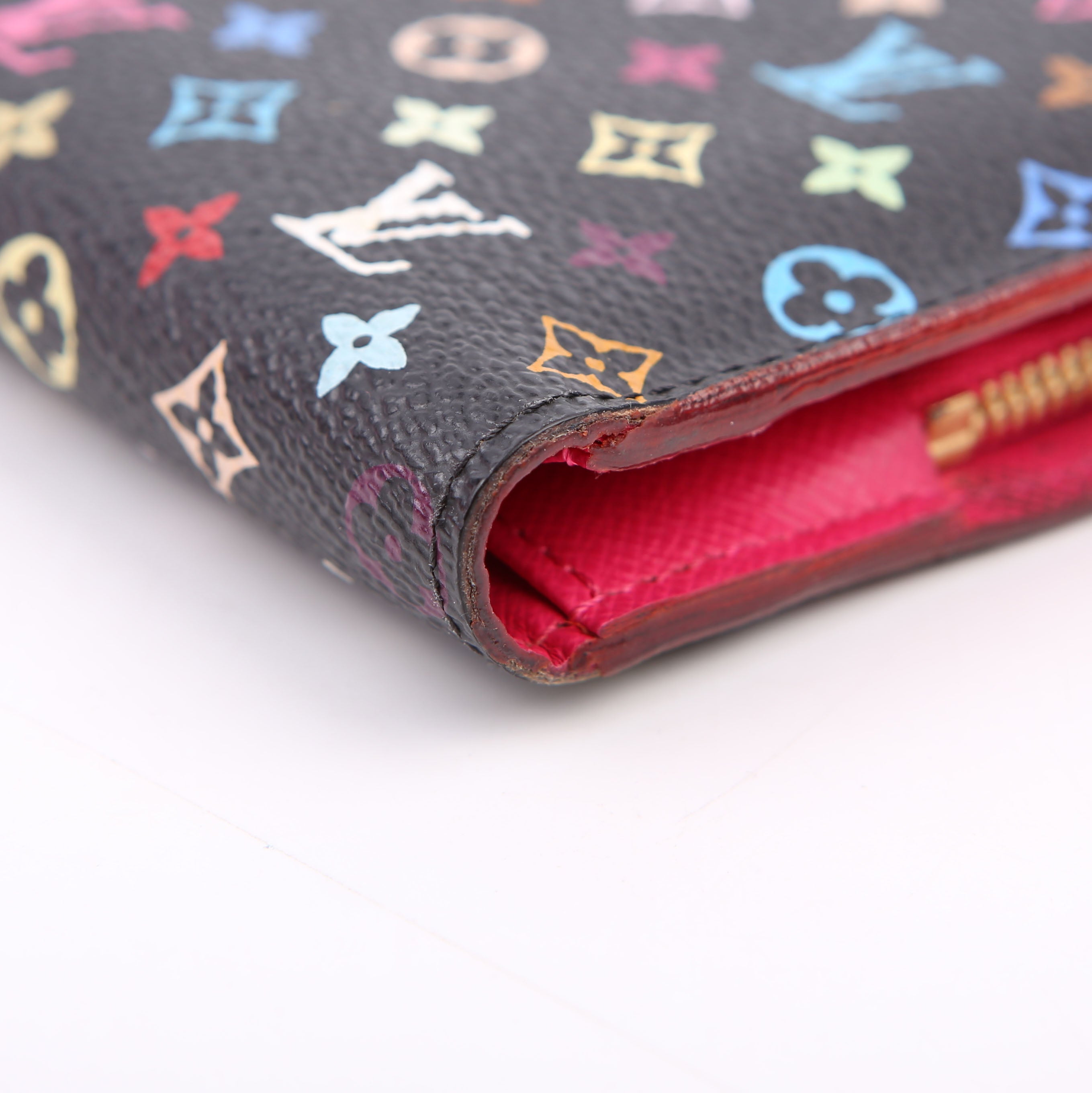 Louis Vuitton Insolite Wallet Multicolor Monogram Black