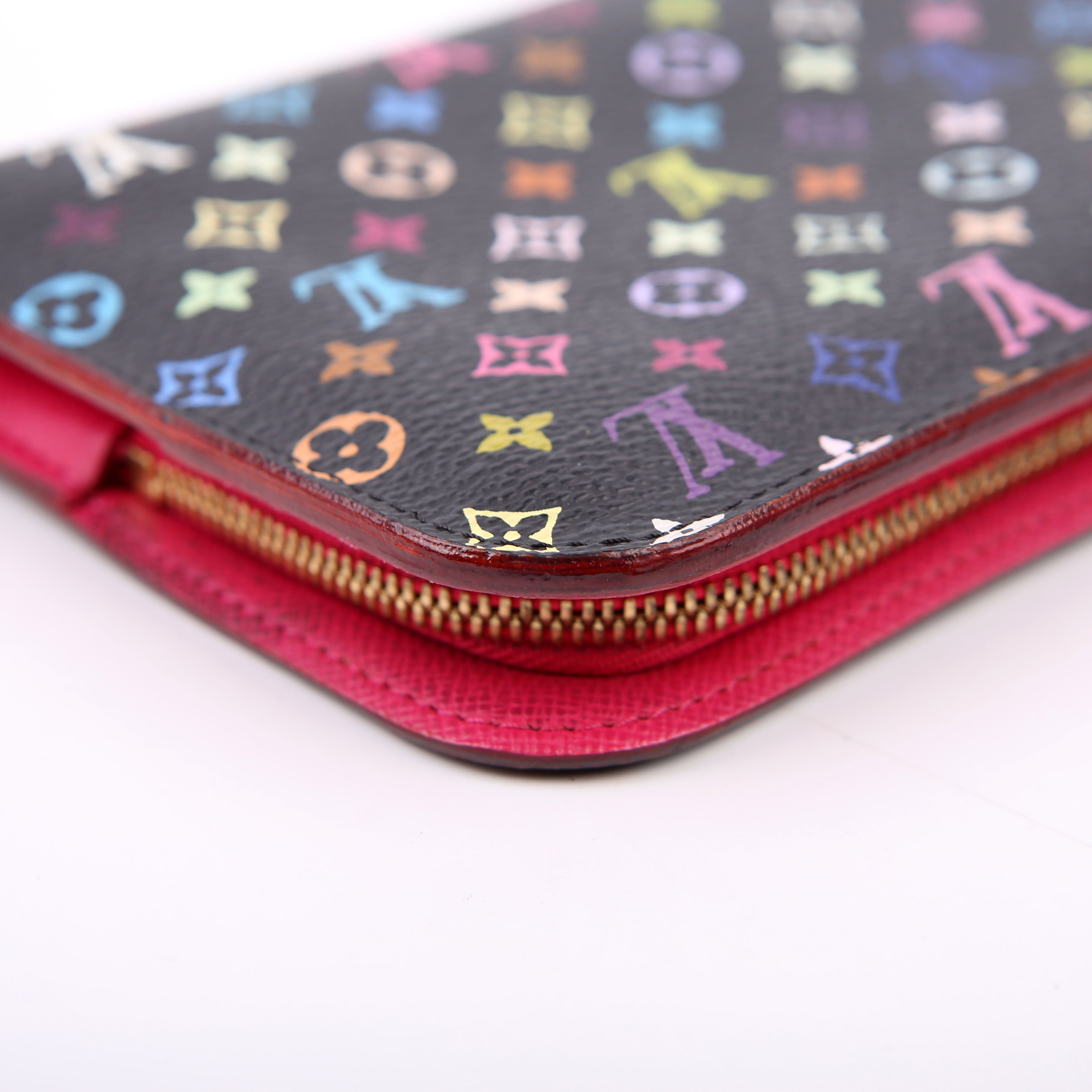 Louis Vuitton Insolite Wallet Multicolor Monogram Black