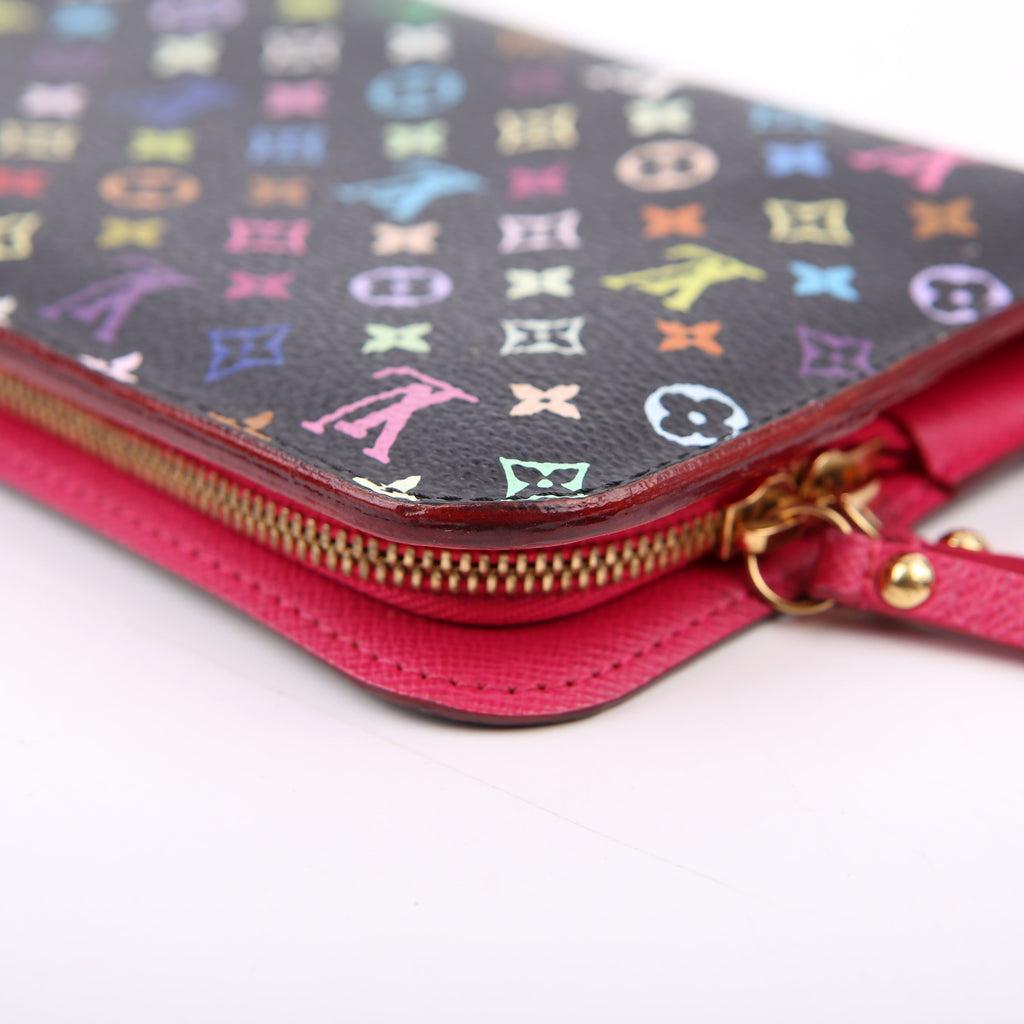 Louis Vuitton Insolite Wallet Multicolor Monogram Black