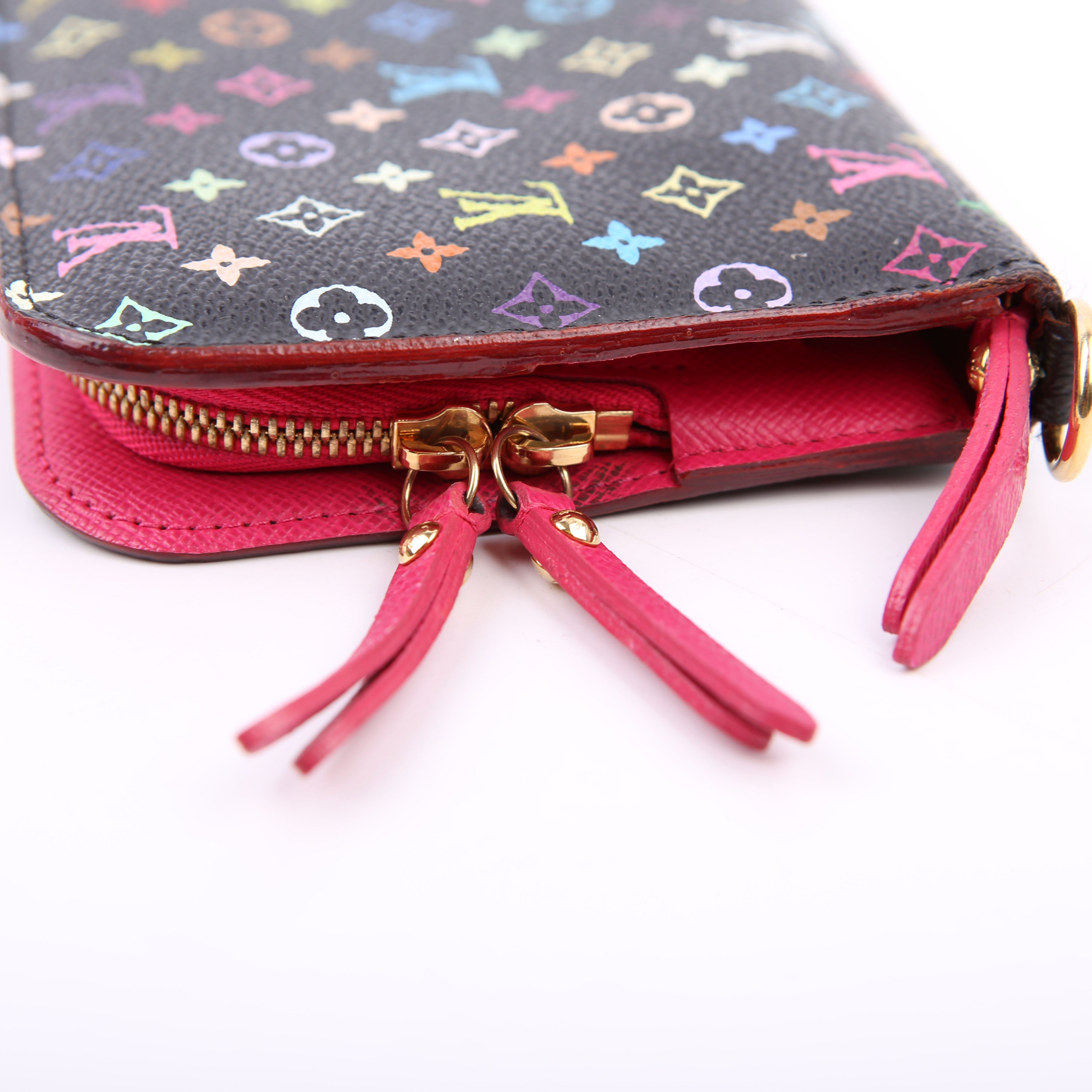 Louis Vuitton Insolite Wallet Multicolor Monogram Black