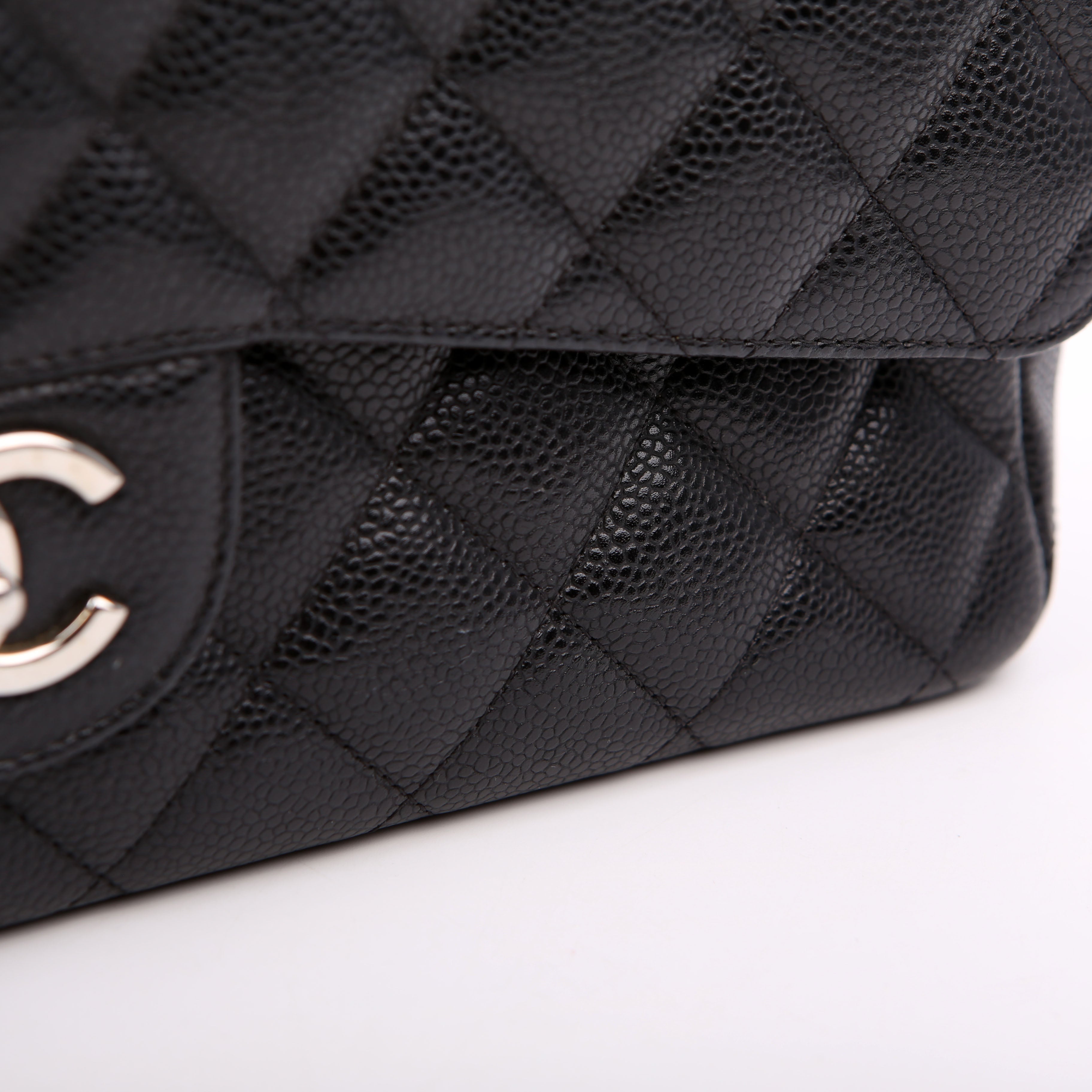 Chanel Classic Flap Maxi Caviar 15M Black
