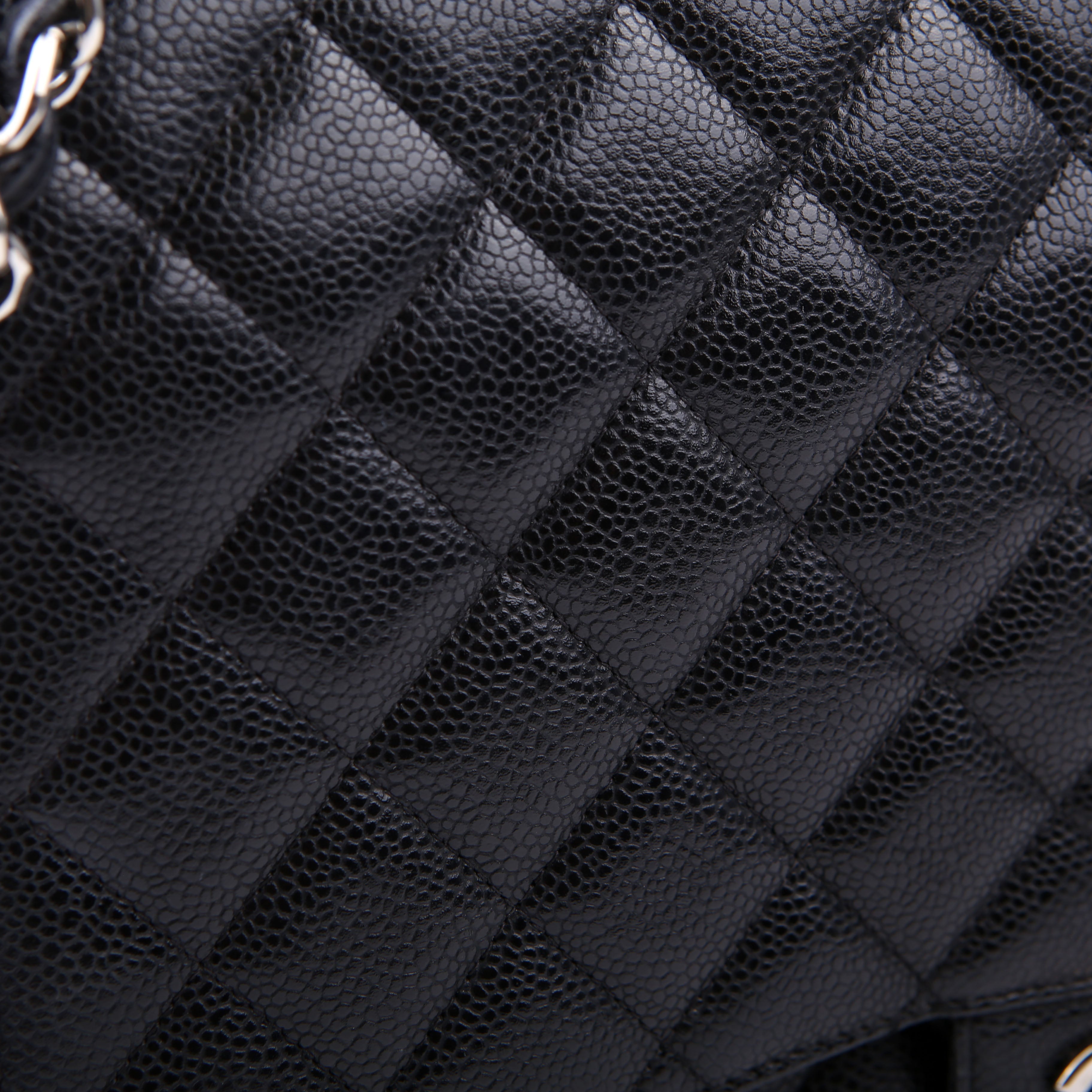 Chanel Classic Flap Maxi Caviar 15M Black