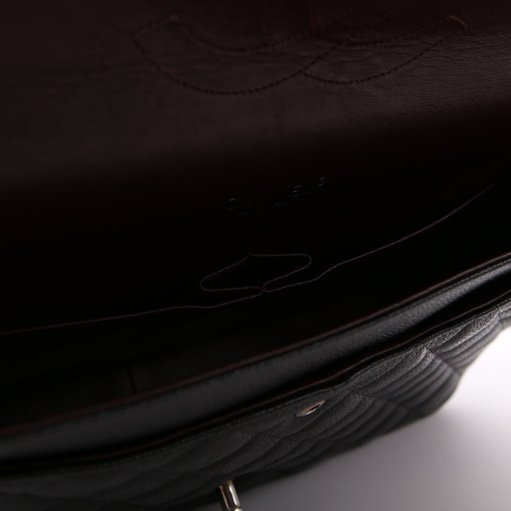 Chanel Classic Flap Maxi Caviar 15M Black
