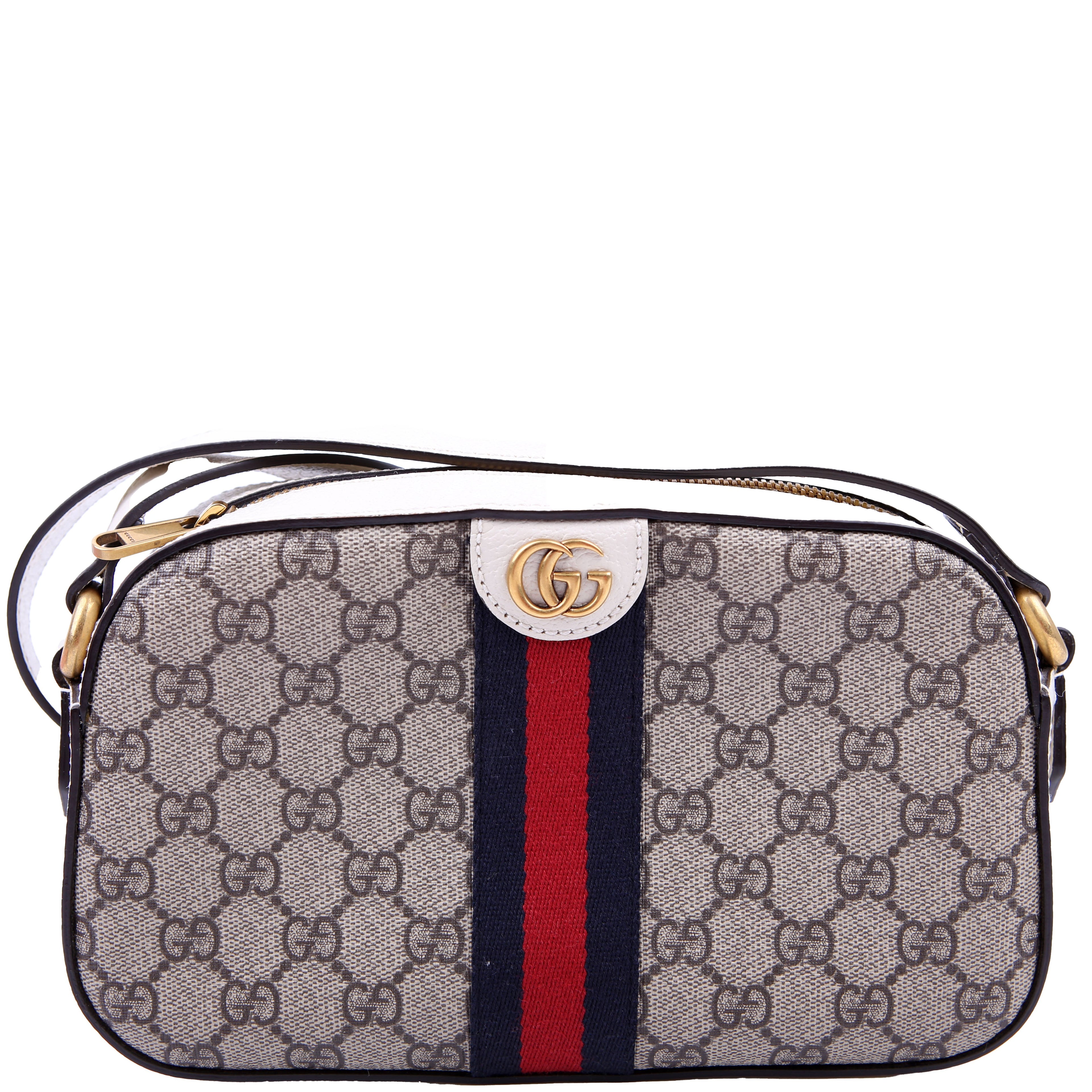 Gucci 681064 Ophidia GG Shoulder Bag White
