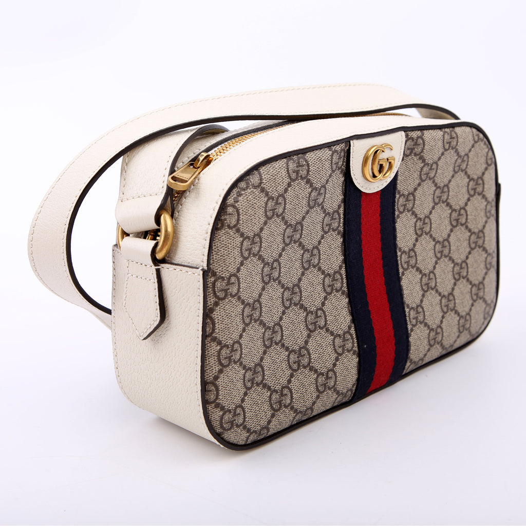 Gucci 681064 Ophidia GG Shoulder Bag White