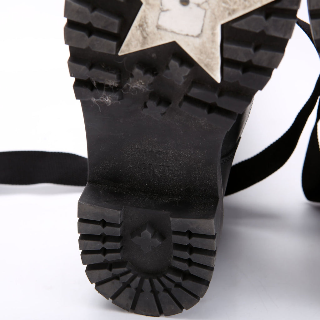 Christian Dior D-Major Miss Dior Ankle Boots Size 36 Black/White