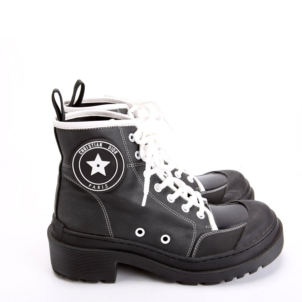 Christian Dior D-Rise Combat Boots Size 36