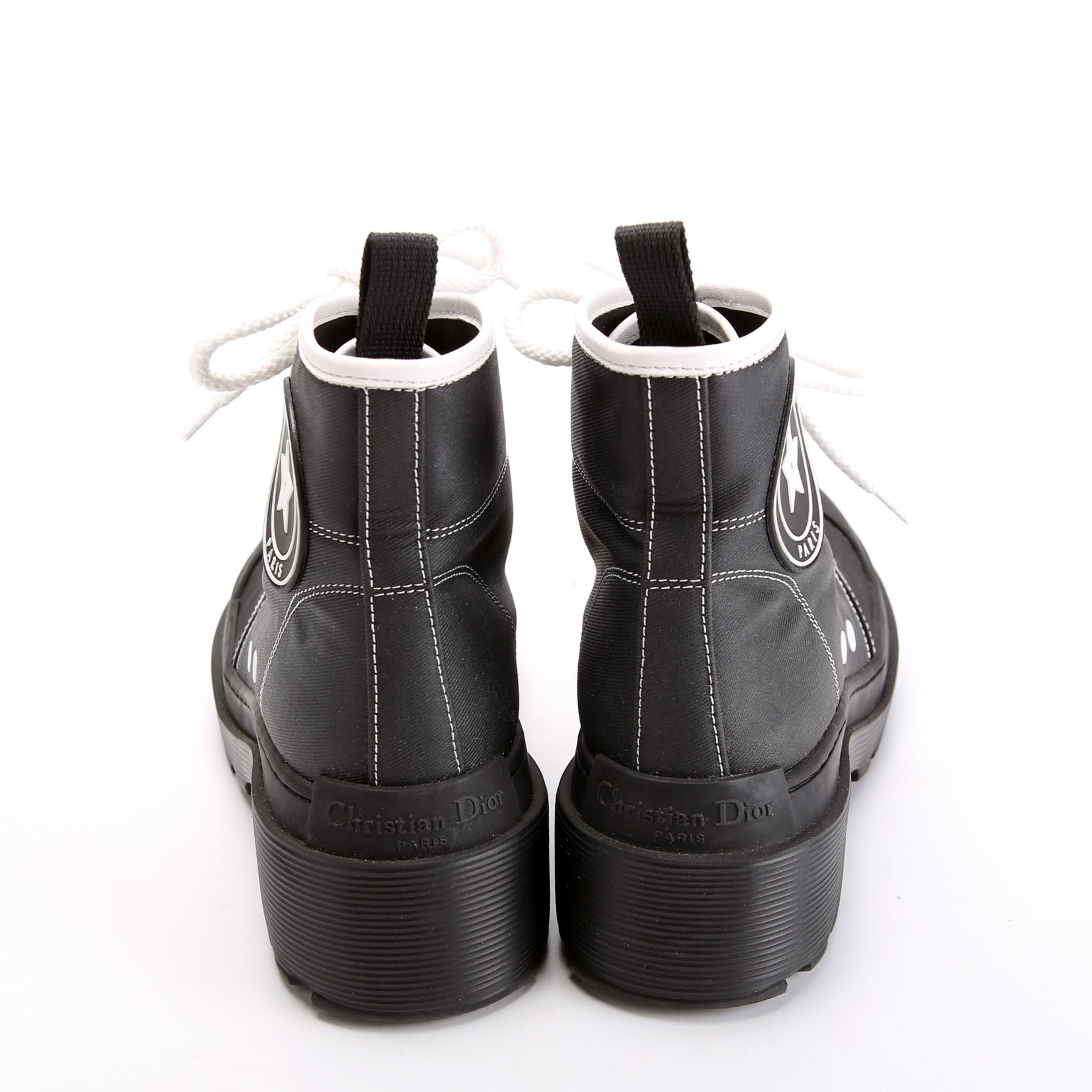 Christian Dior D-Rise Combat Boots Size 36