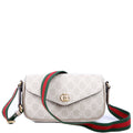 Gucci 764961 GG Supreme Ophidia Mini Bag White