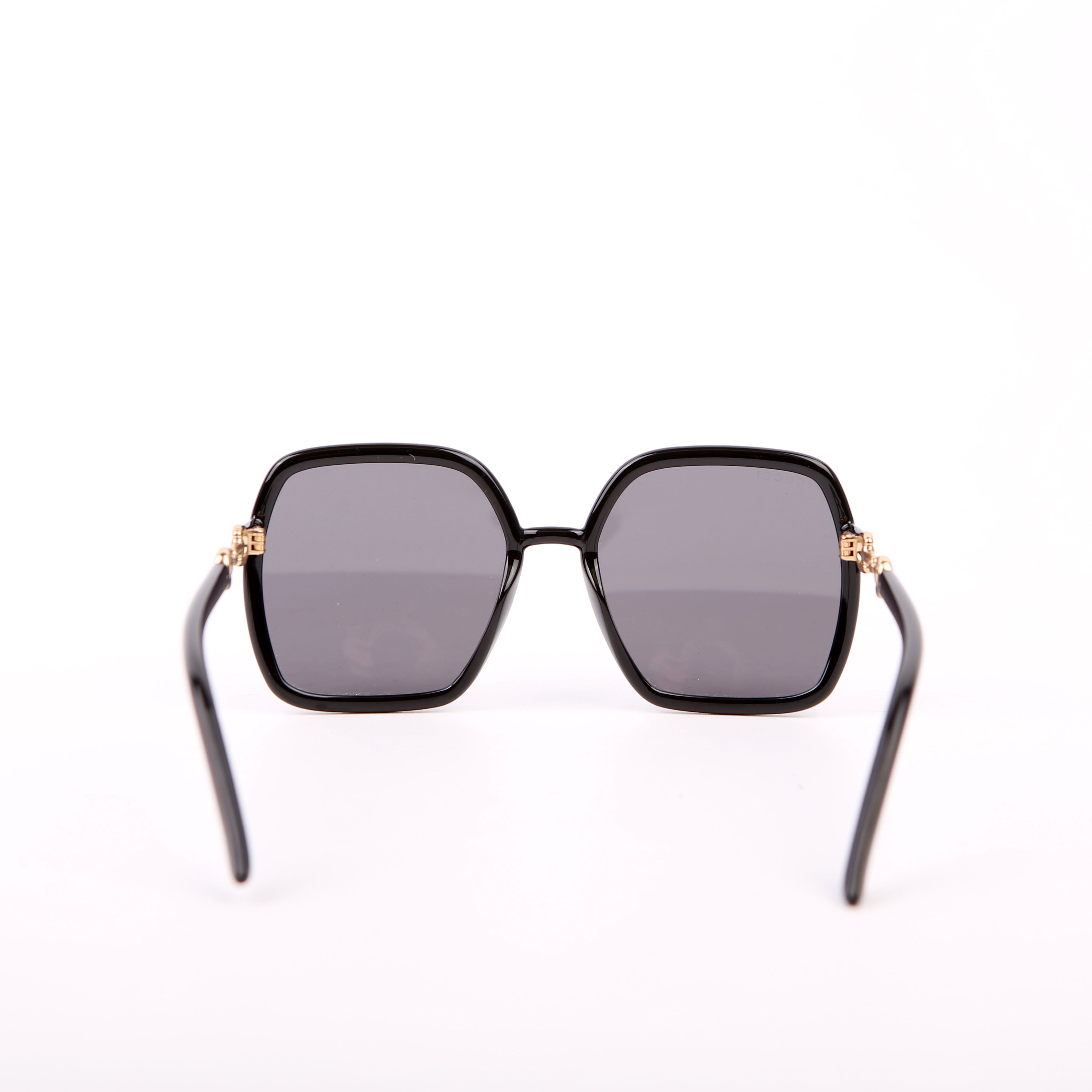 Gucci GG0890SA Oversized Square Horsebit Sunglasses Black