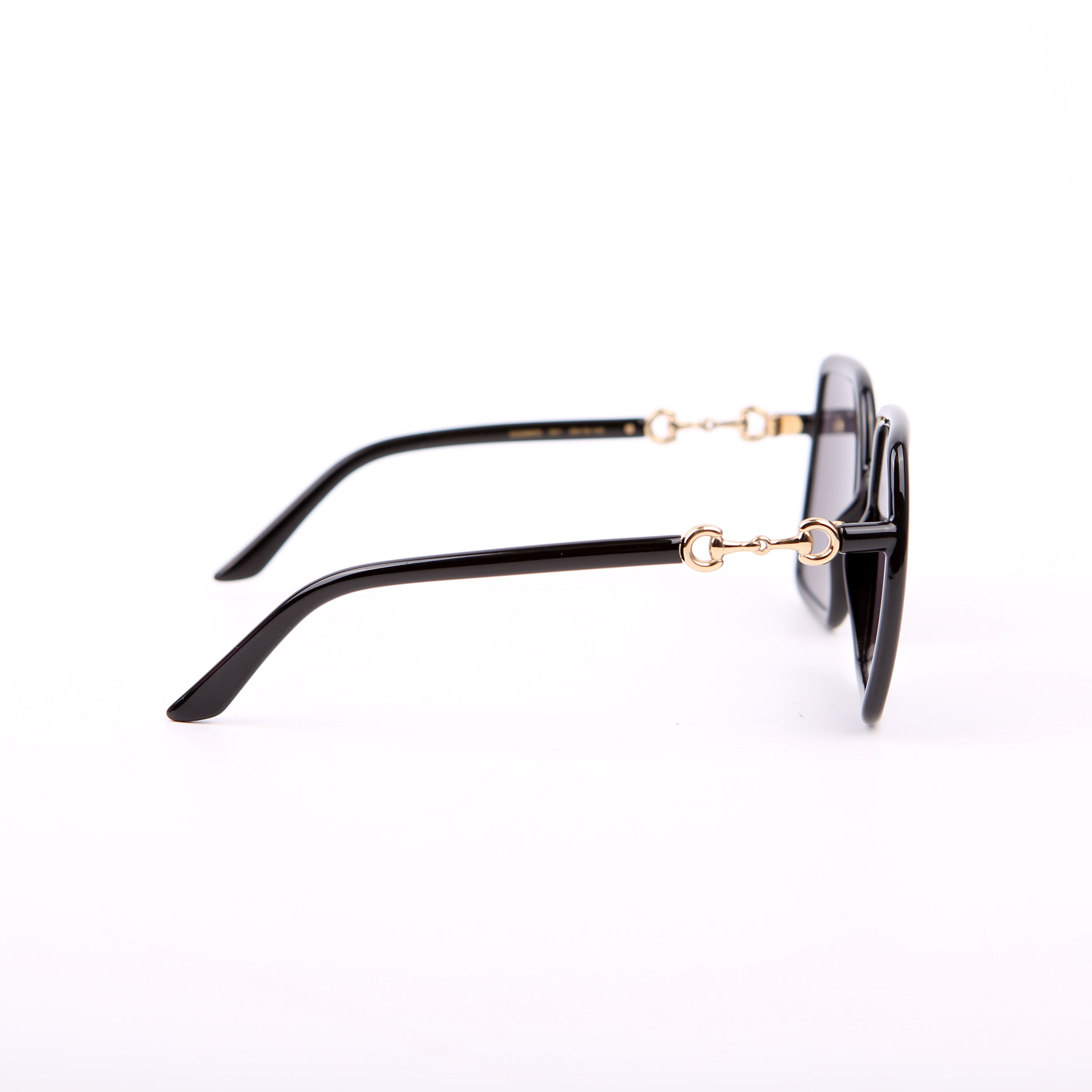 Gucci GG0890SA Oversized Square Horsebit Sunglasses Black