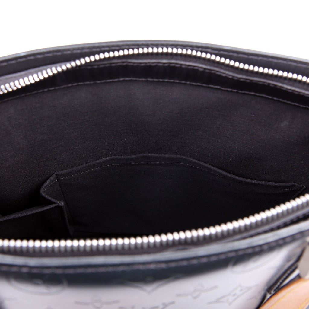 Louis Vuitton Stockton Monogram Matte Leather Gray