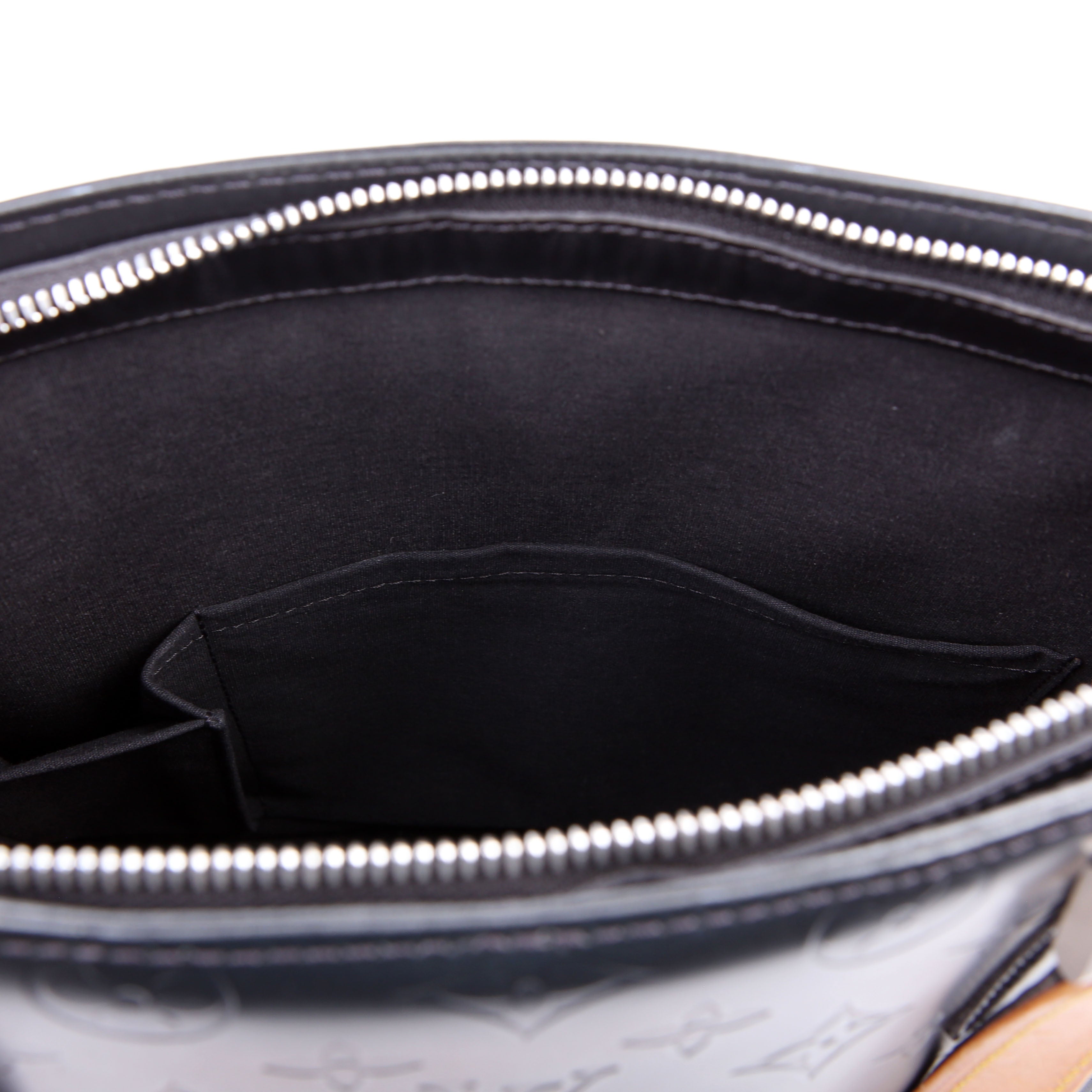 Louis Vuitton Stockton Monogram Matte Leather Gray