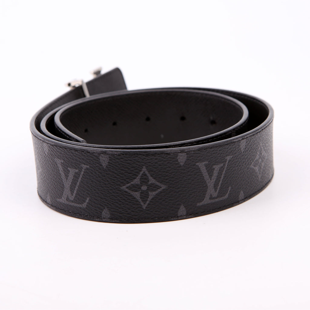 Louis Vuitton LV Initiales 40MM Reversible Leather/Monogram Eclipse Belt Size 85/34