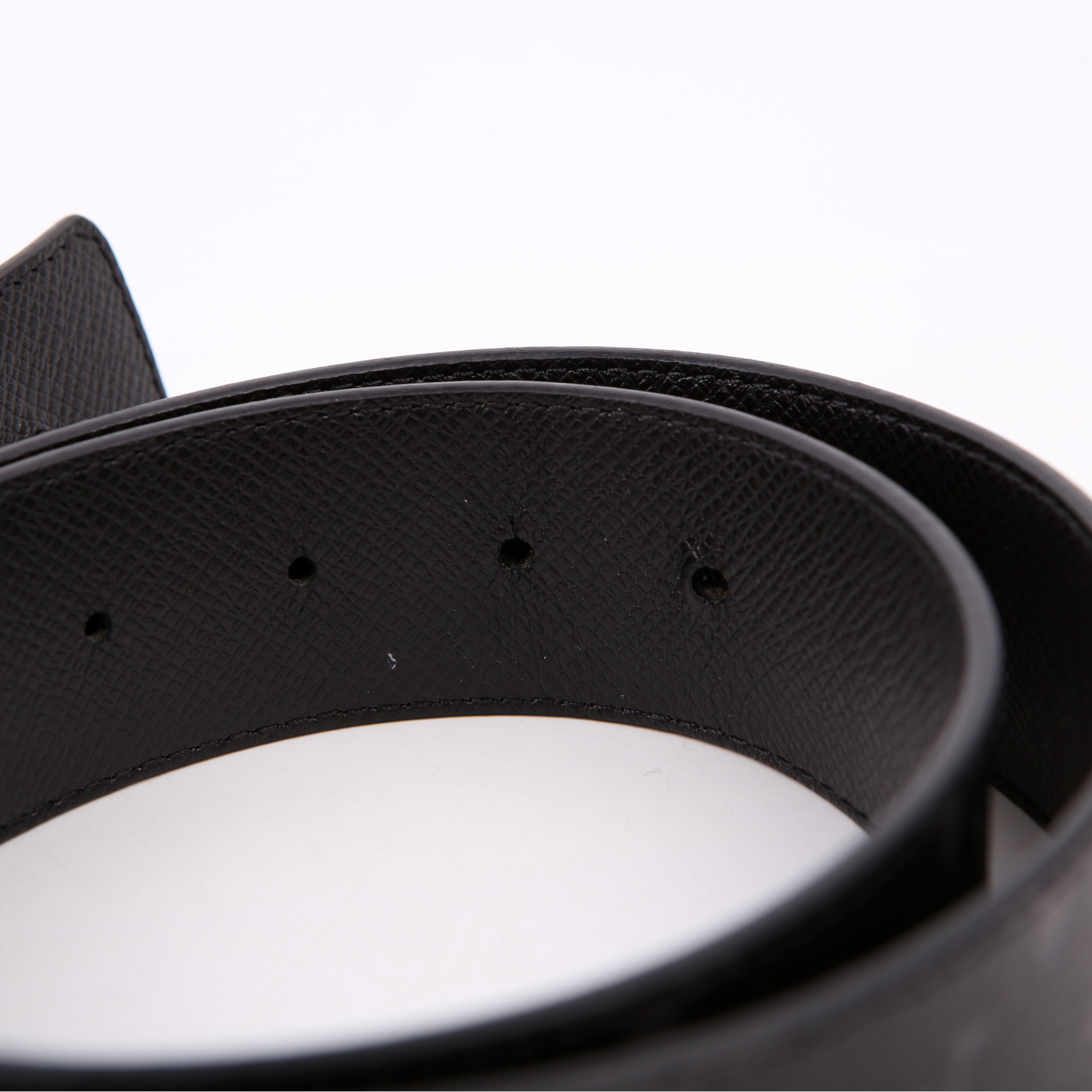 Louis Vuitton LV Initiales 40MM Reversible Leather/Monogram Eclipse Belt Size 85/34