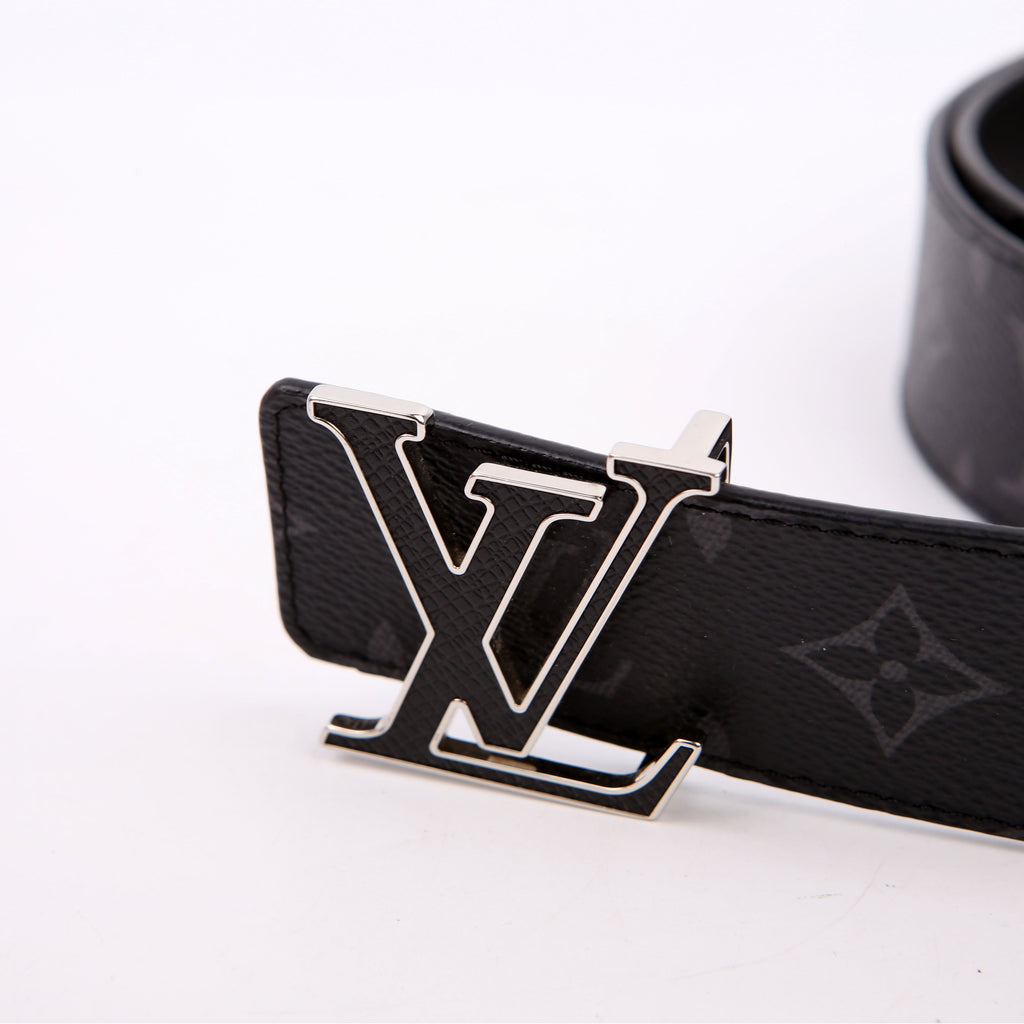 Louis Vuitton LV Initiales 40MM Reversible Leather/Monogram Eclipse Belt Size 85/34