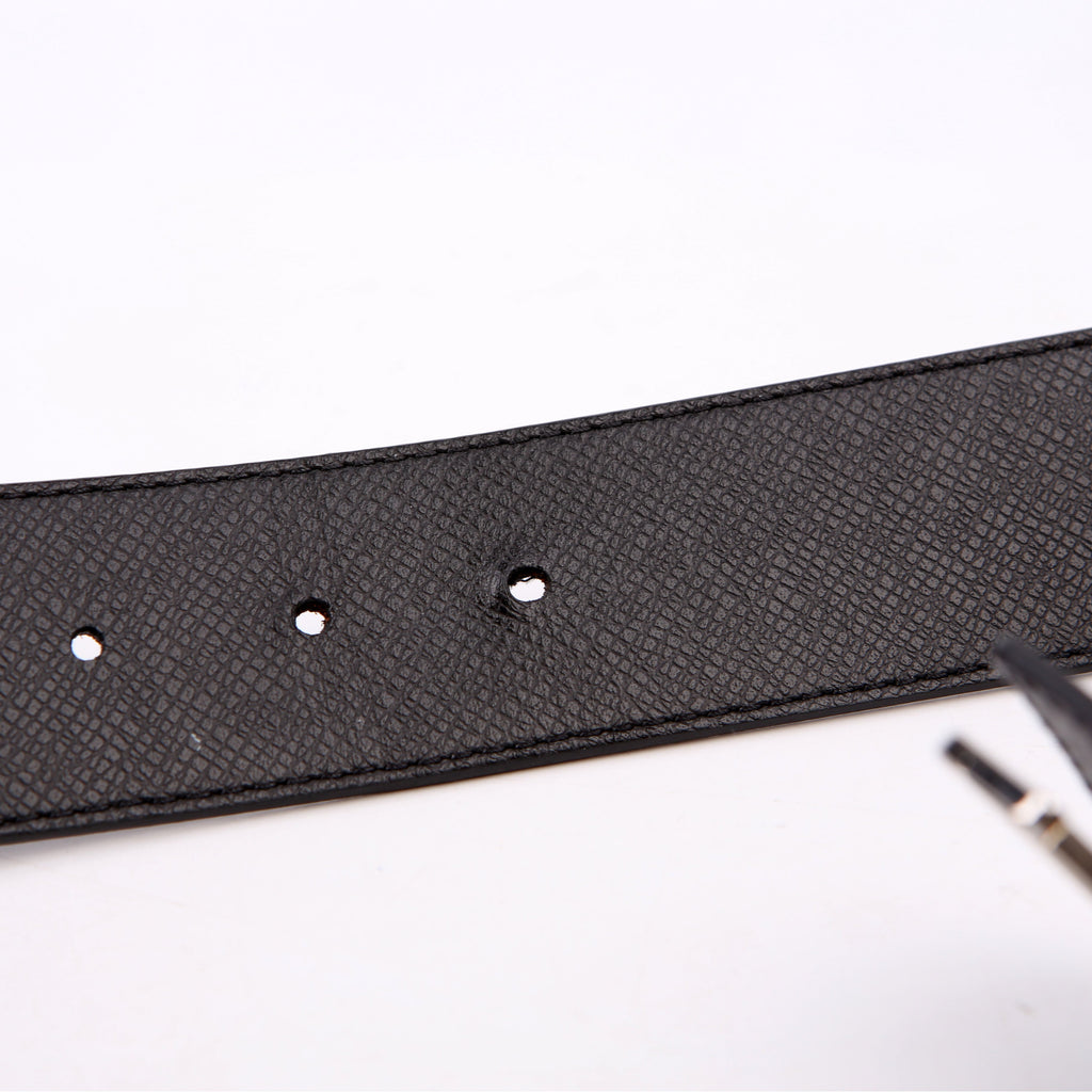 Louis Vuitton LV Initiales 40MM Reversible Leather/Monogram Eclipse Belt Size 85/34