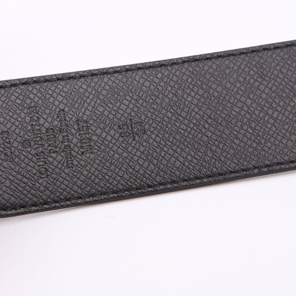 Louis Vuitton LV Initiales 40MM Reversible Leather/Monogram Eclipse Belt Size 85/34