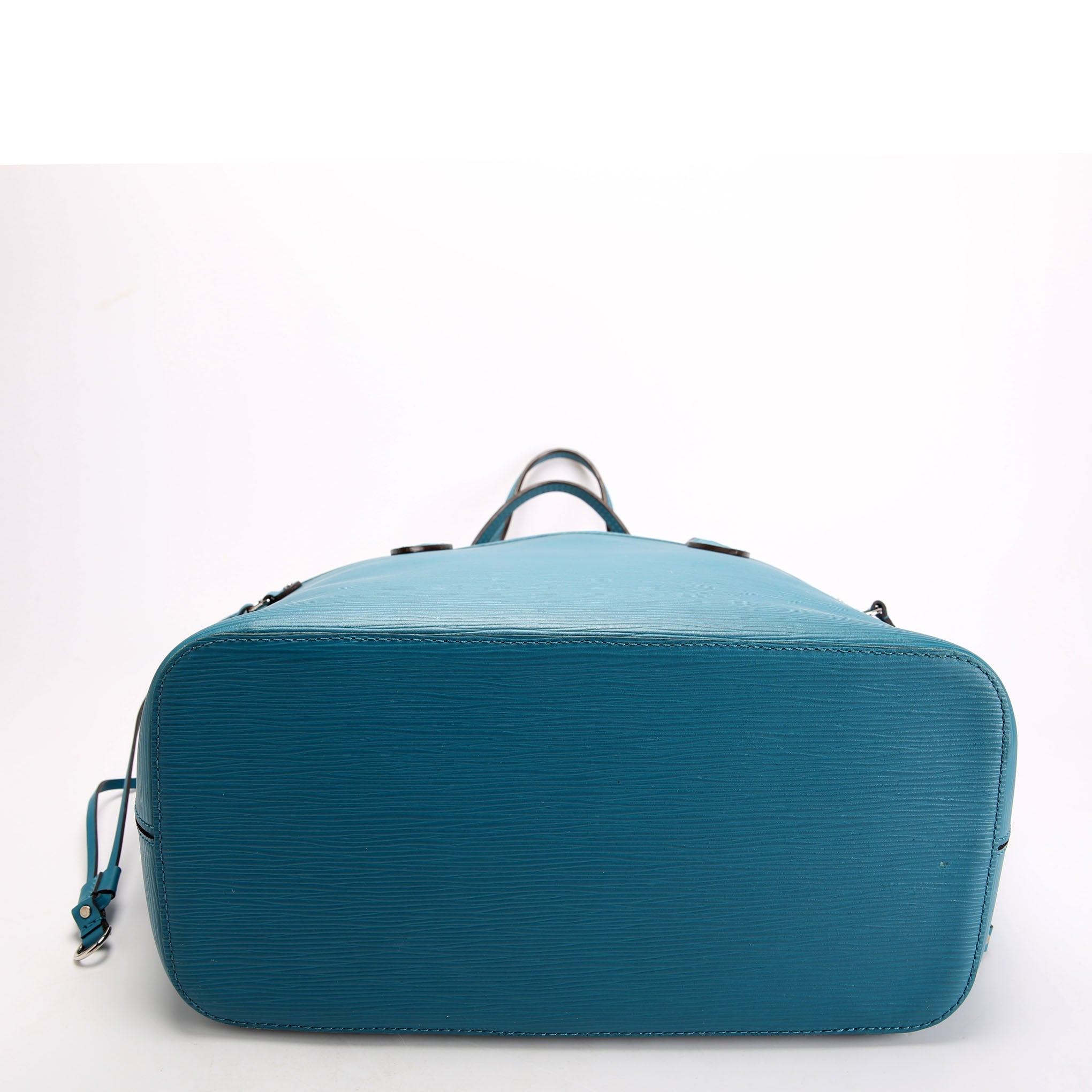Louis Vuitton Neverfull With Wallet MM Epi Teal